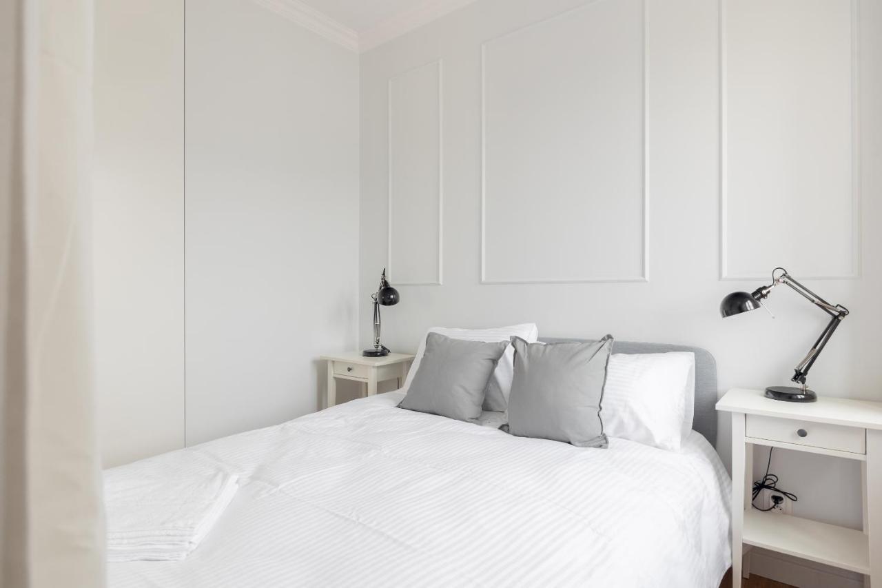 Bulwary Wislane Modern Apartment Warschau Exterior foto