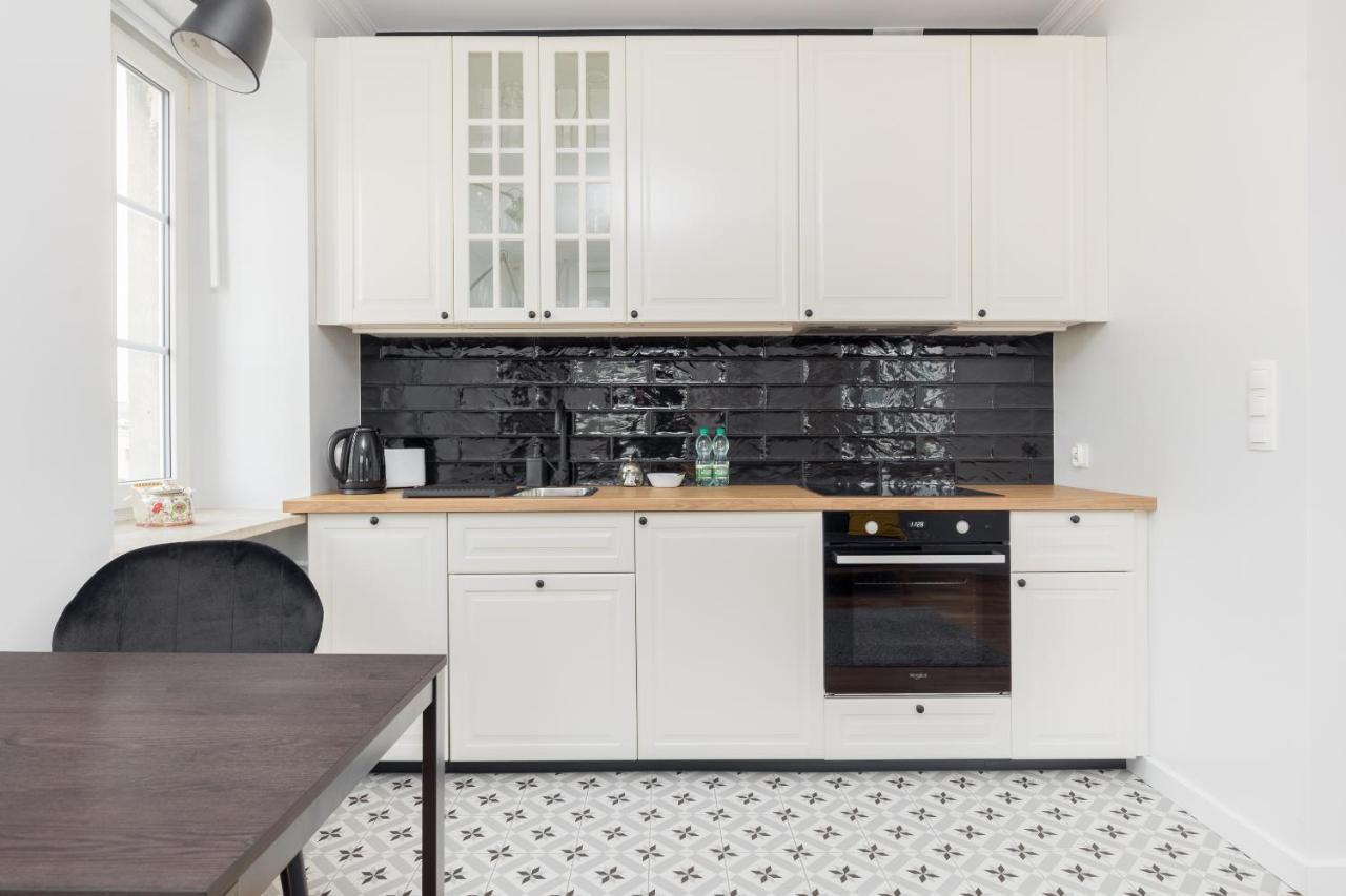 Bulwary Wislane Modern Apartment Warschau Exterior foto